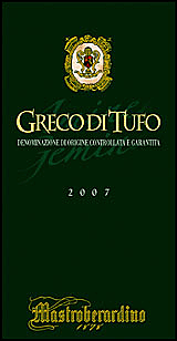 Mastroberardino 2007 Greco di Tufo